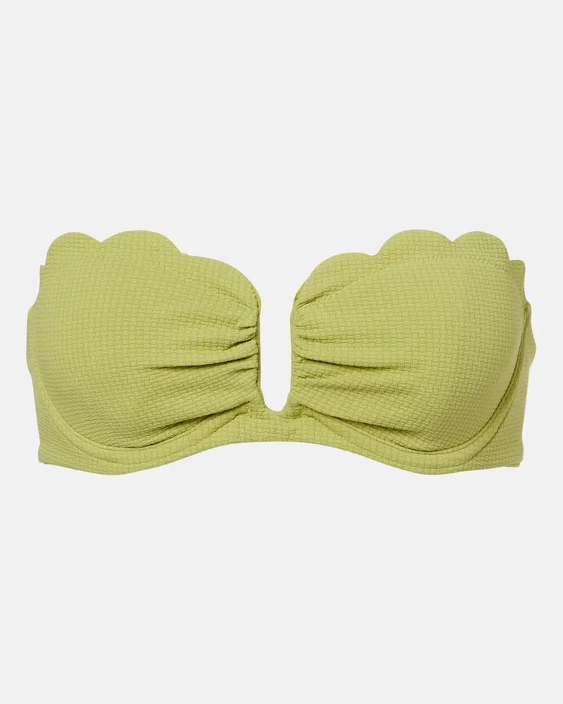 Marysia Bikini-Oberteil Lisbon Grün