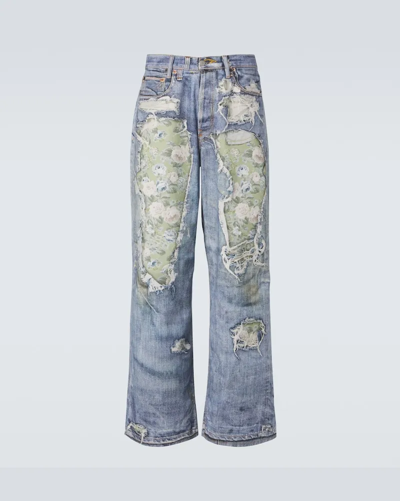 Acne Studios Wide-leg Jeans 1981 Blau