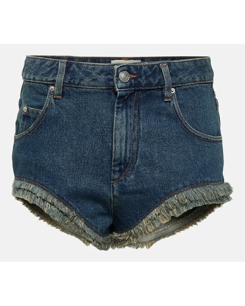 Isabel Marant Jeansshorts Blau