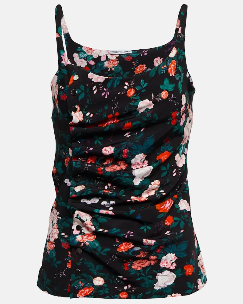 Paco Rabanne Bedrucktes Top Multicolor