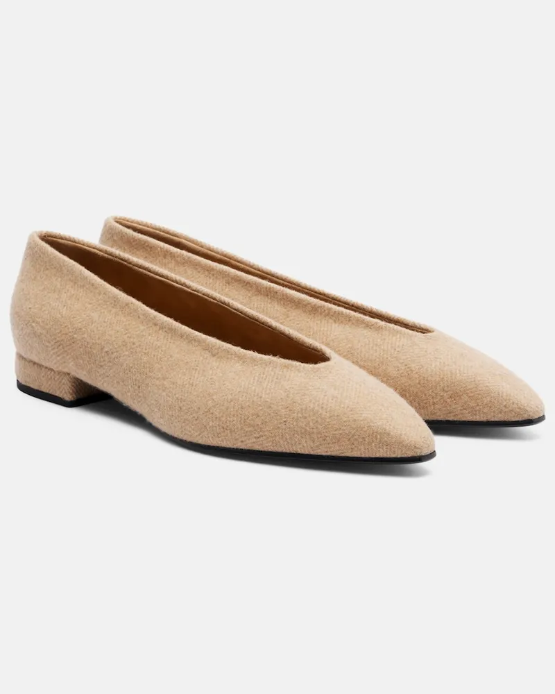 Loro Piana Ballerinas Rebecca Beige