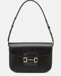 Gucci Schultertasche  Horsebit 1955 Schwarz