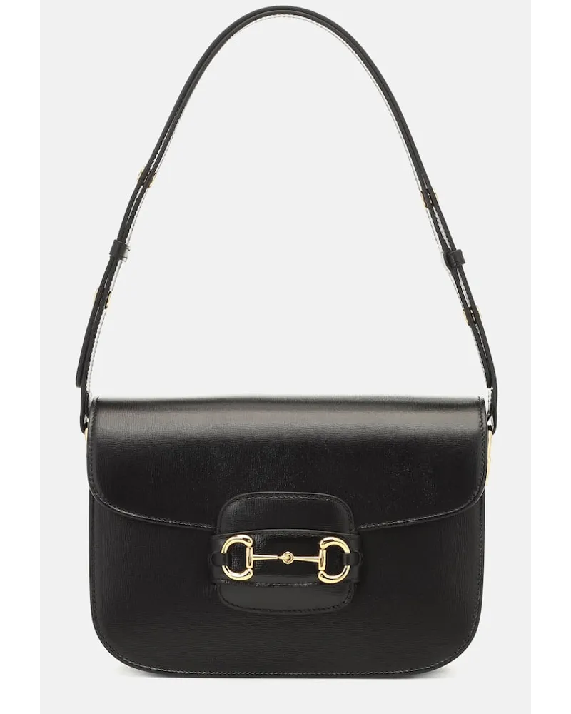 Gucci Schultertasche Gucci Horsebit 1955 Schwarz