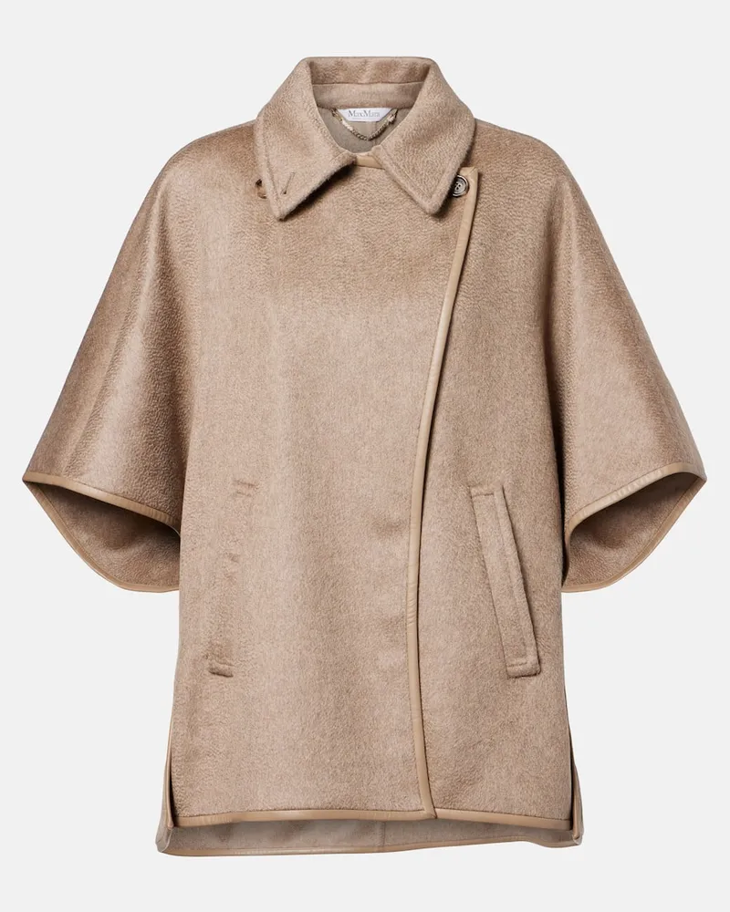 Max Mara Jacke Corsaro aus Kaschmir Braun