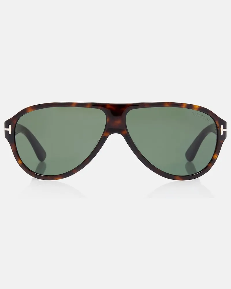 Tom Ford Aviator-Sonnenbrille Samuele Braun