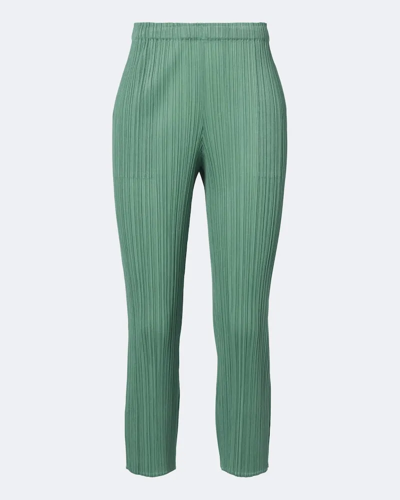 Issey Miyake Hose Monthly Colors: August Grün