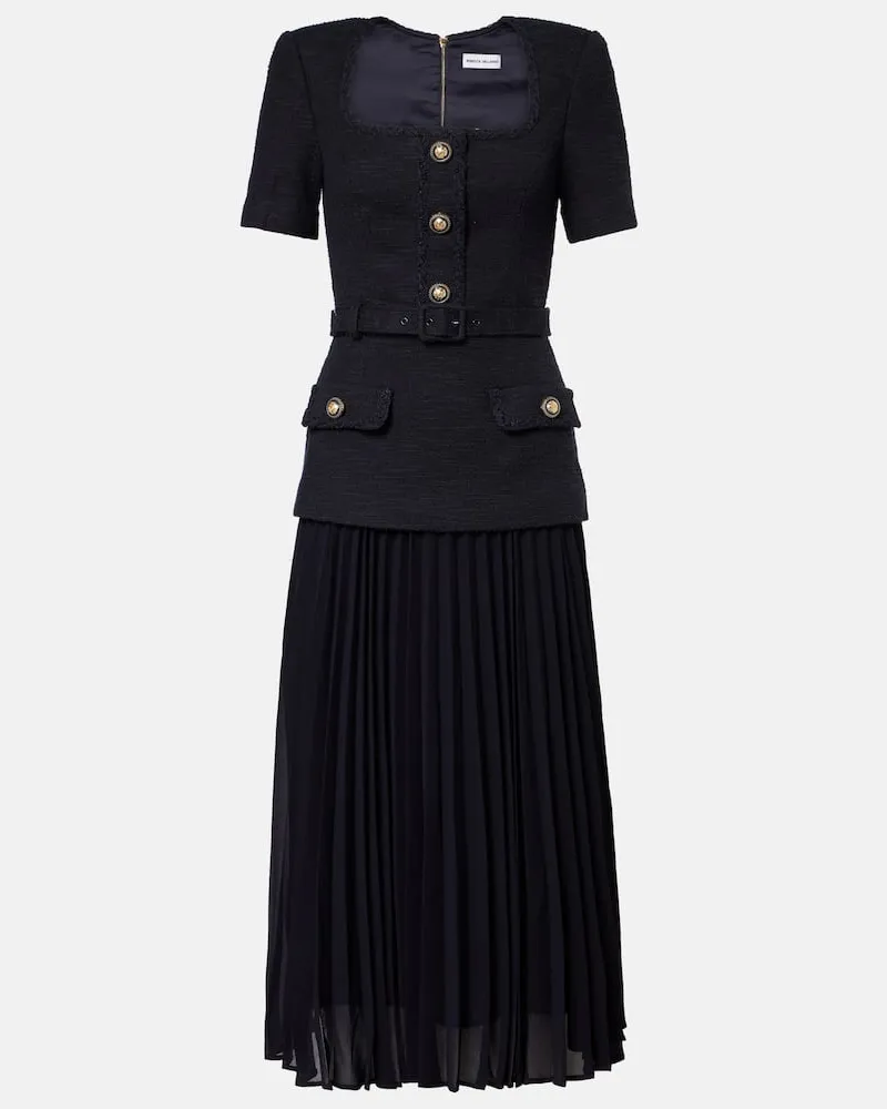Rebecca Vallance Midikleid Jonie Schwarz