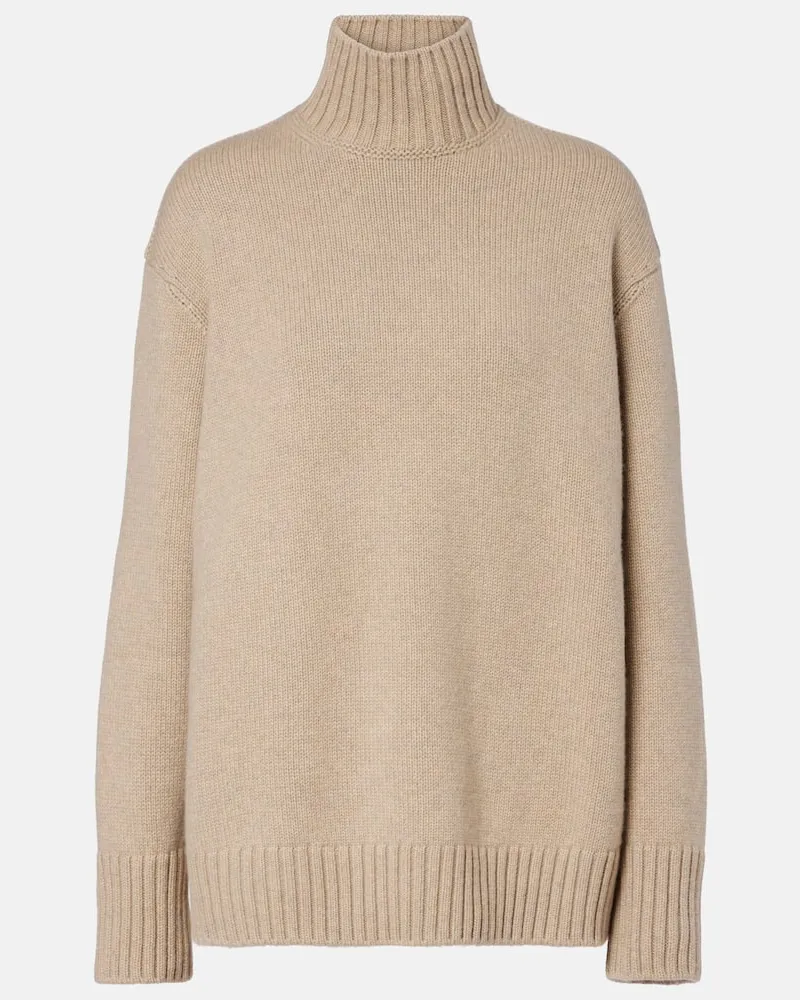 Loro Piana Pullover aus Kaschmir Beige