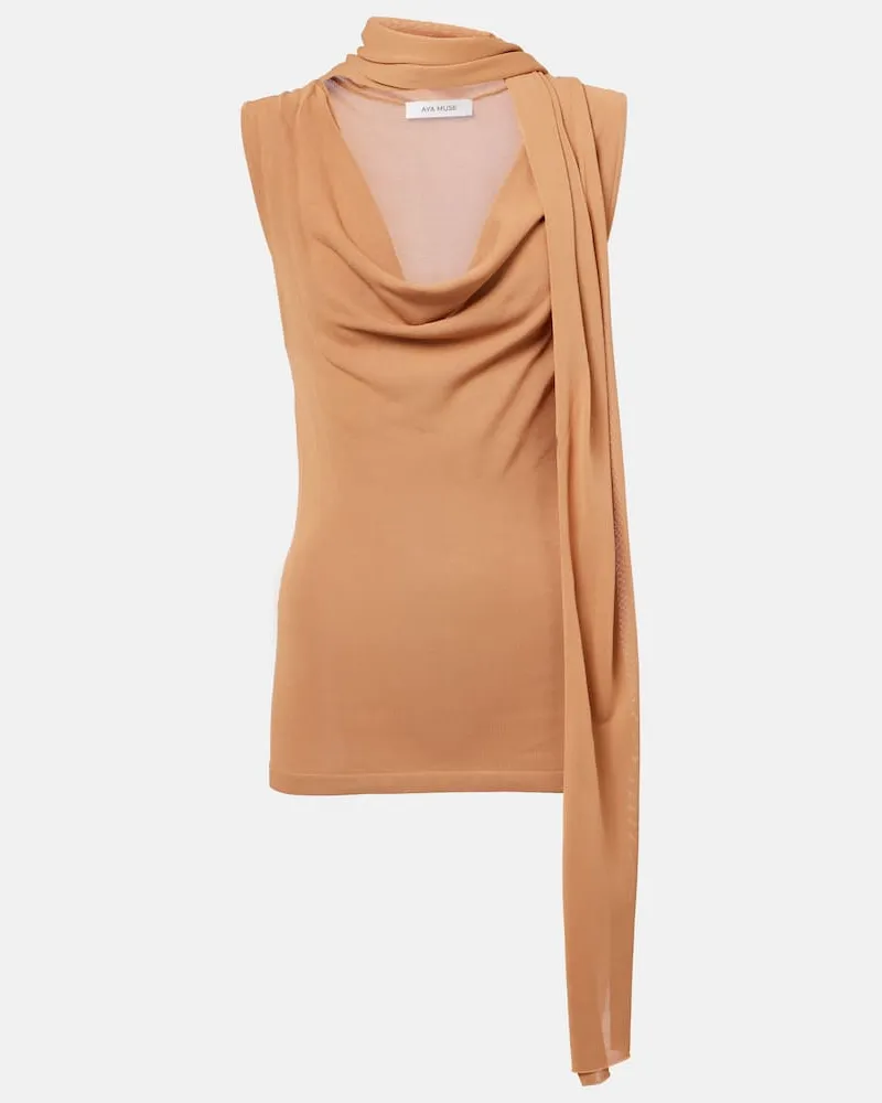 Aya Muse Top Beige