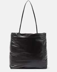 The Row Tote Pim aus Leder Braun