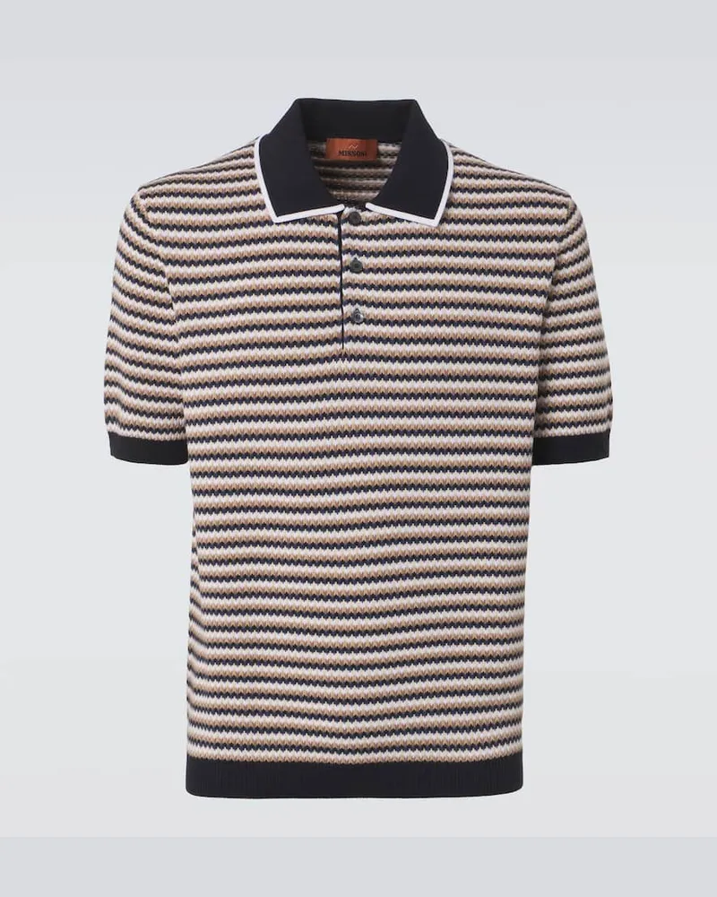 Missoni Polohemd aus Baumwolle Multicolor