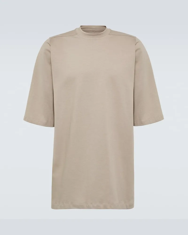 Rick Owens T-Shirt Jump aus Baumwoll-Jersey Neutral