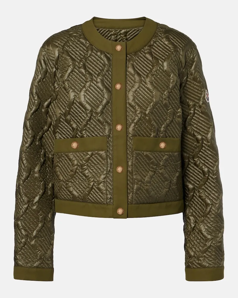 Moncler Daunenjacke Libellule Grün