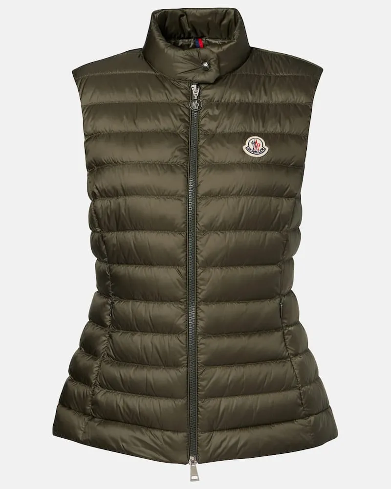 Moncler Daunenweste Grün