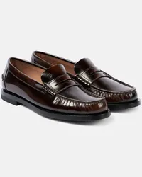 TOD'S Loafers aus Leder Braun