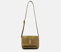 Schultertasche Niki Cassandre aus Veloursleder