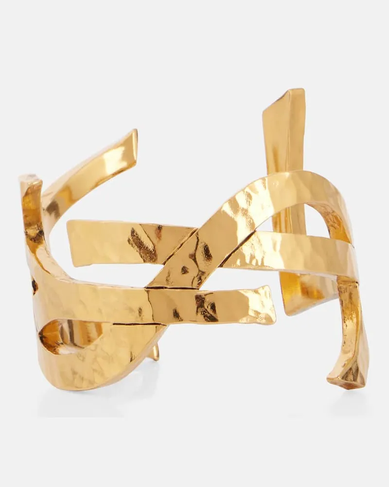 Saint Laurent Armreif Cassandre Gold