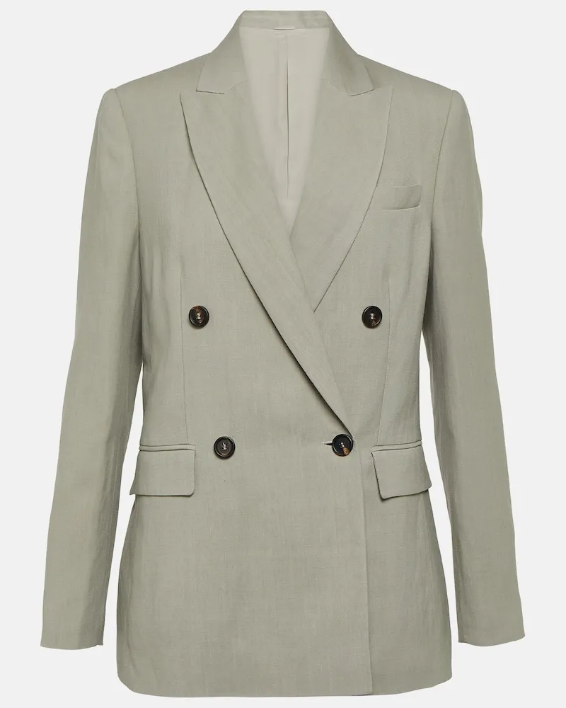 Brunello Cucinelli Blazer Grã¼n