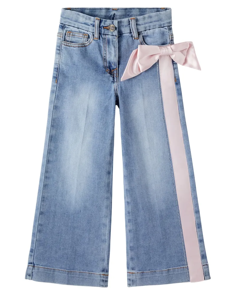 Monnalisa Straight Jeans Blau