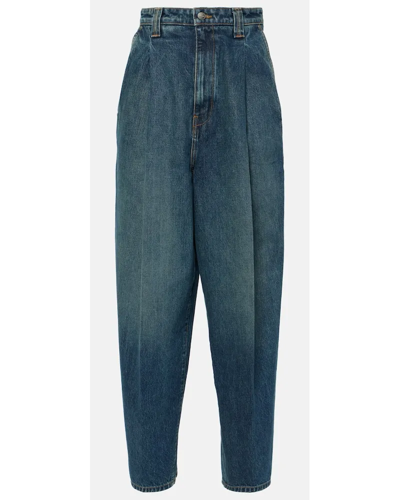 KHAITE Tapered Jeans Ashford Blau