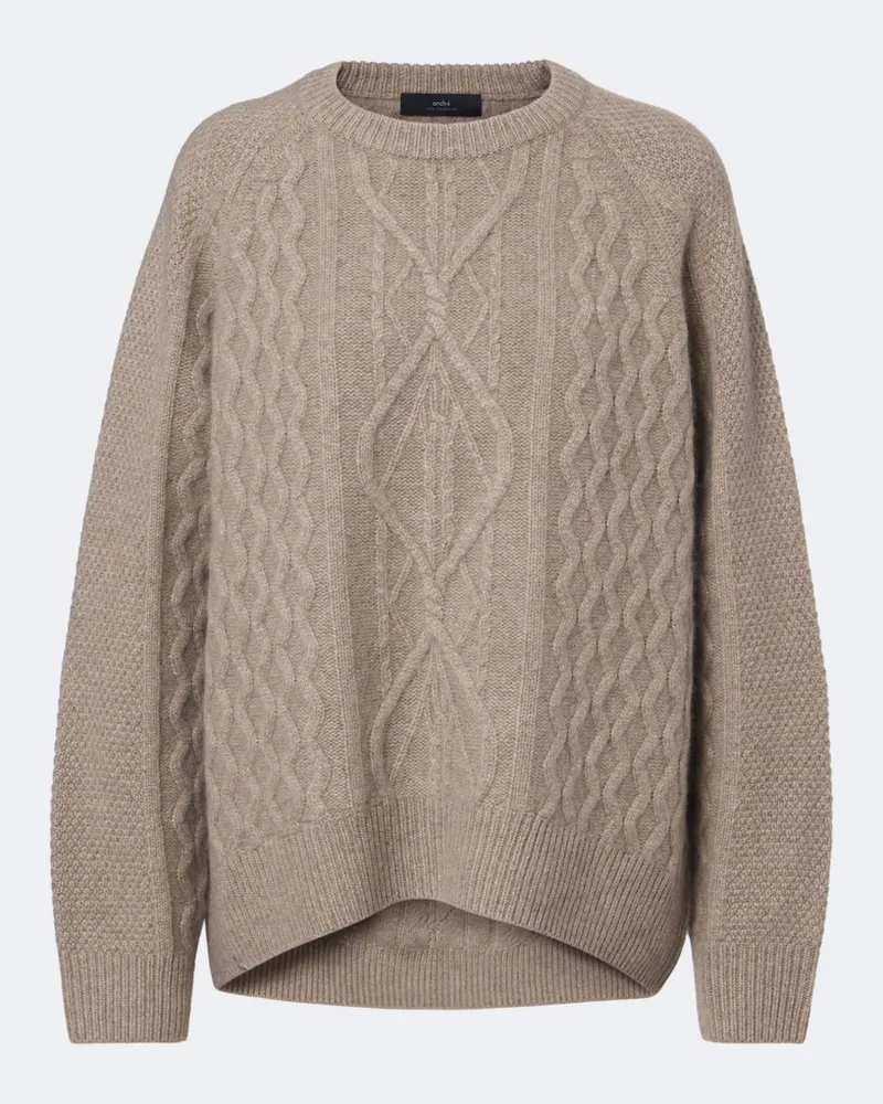 arch4 Pullover Delilah aus Kaschmir Beige