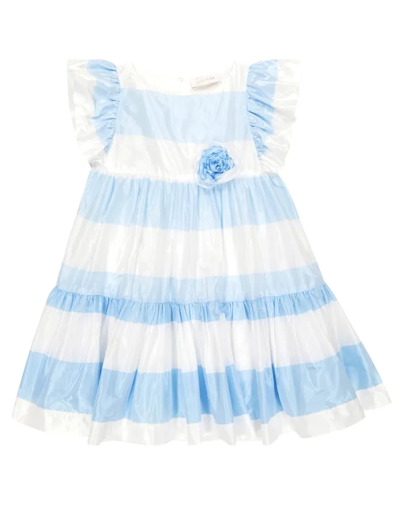 Monnalisa Kleid aus Taft Multicolor