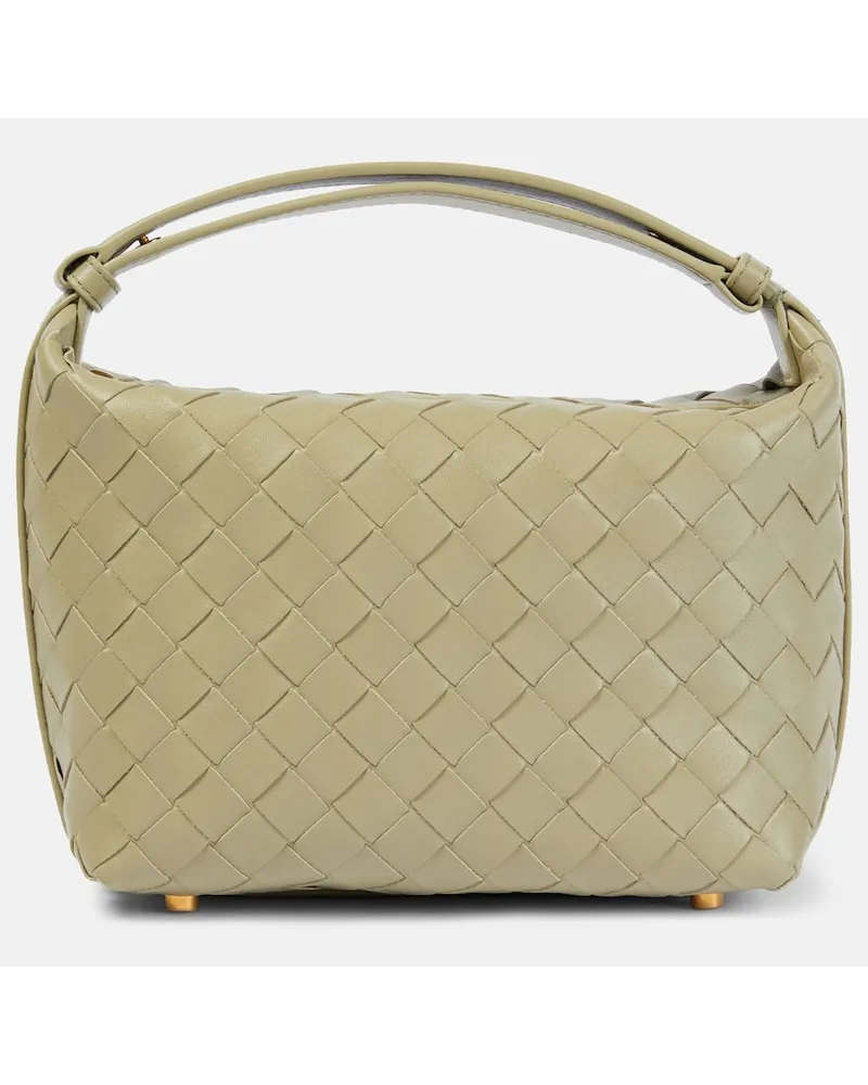 Bottega Veneta Tote Wallace Mini aus Leder Gruen