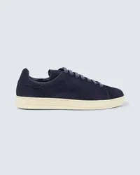 Tom Ford Sneakers Warwick aus Veloursleder Braun