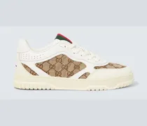 Sneakers Gucci Re-Web GG mit Leder