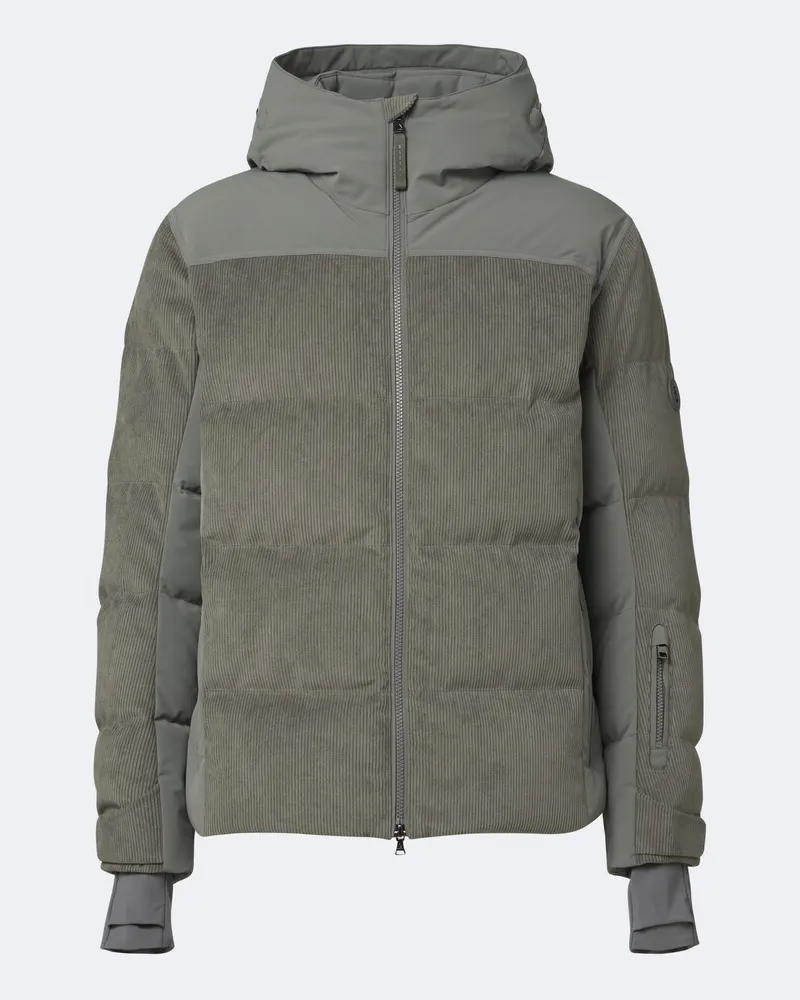 Bogner Skijacke Corsin aus Cord Grün