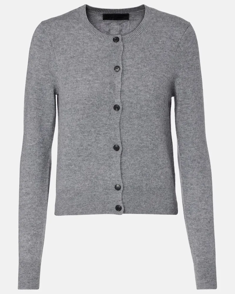 Nili Lotan Cardigan March aus Kaschmir Grau