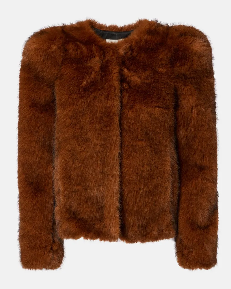 Isabel Marant Jacke Bahria Braun