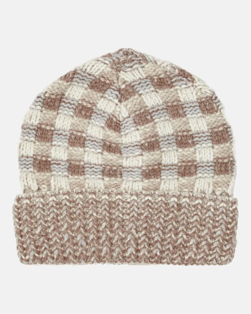 Gabriela Hearst Beanie Kaja aus Kaschmir Multicolor