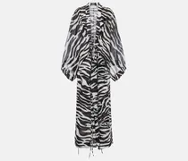 Bedruckter Kaftan aus Baumwolle