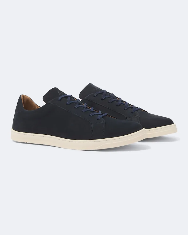 George Cleverley Sneakers Jack III aus Leder Blau