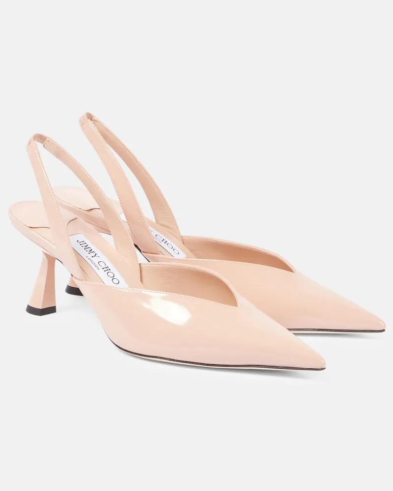 Jimmy Choo Slingback-Pumps Maryanne 65 aus Leder Rosa