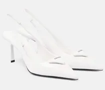 Slingback-Pumps 75 aus Leder