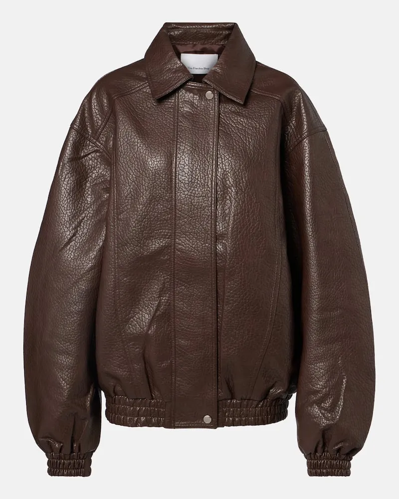 FRANKIE Shop Oversize-Jacke Prescott Braun