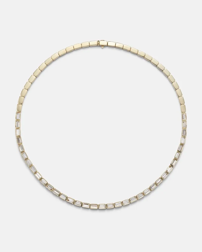 ANITA KO Halskette Bunny aus 18kt Gelbgold mit Diamanten Gold