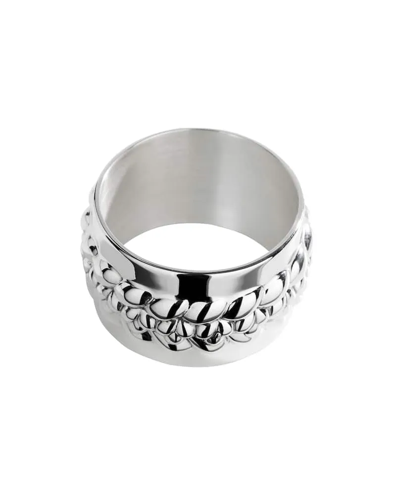 Christofle Serviettenring Babylone Silber