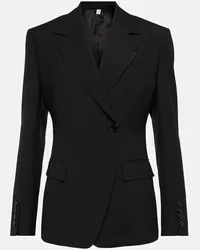 Burberry Blazer aus Wolle Schwarz