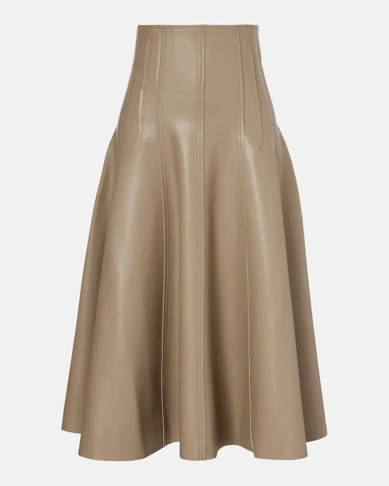 Norma Kamali Midirock Beige