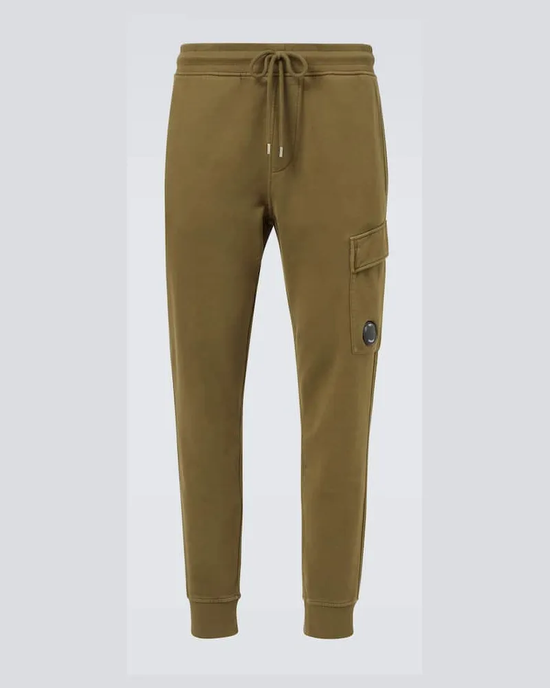 C.P. Company Jogginghose aus Baumwolle Grün