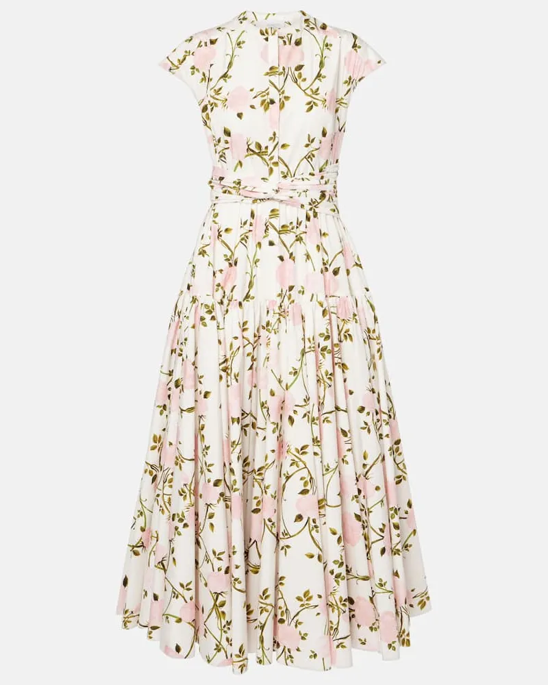Giambattista Valli Robe aus Baumwolle Weiß