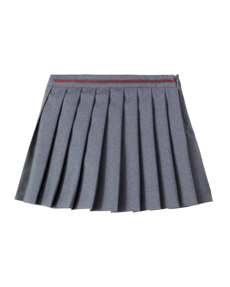 Gucci Rock aus Wolle Grau