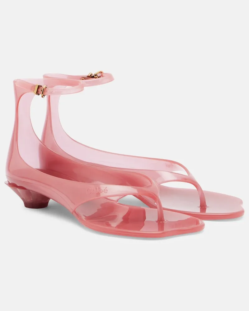 Chloé Chloé Sandalen Chloé Jelly Rosa