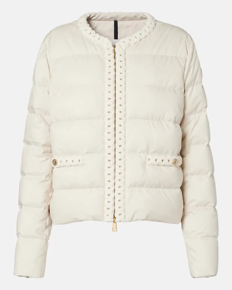 Moncler Daunenjacke Weiß