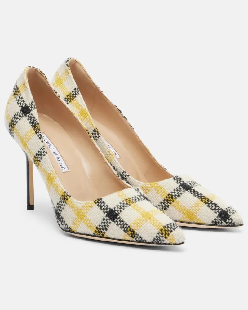 Manolo Blahnik Pumps BB 90 Gelb