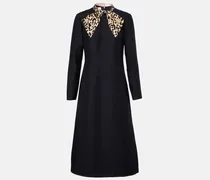 Midikleid aus Crepe Couture