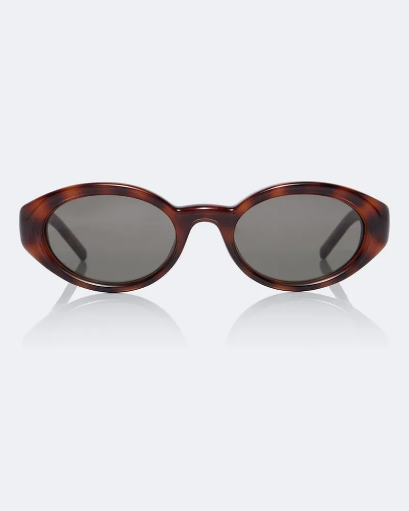 Saint Laurent Cat-Eye-Sonnenbrille SL 567 Plump Braun